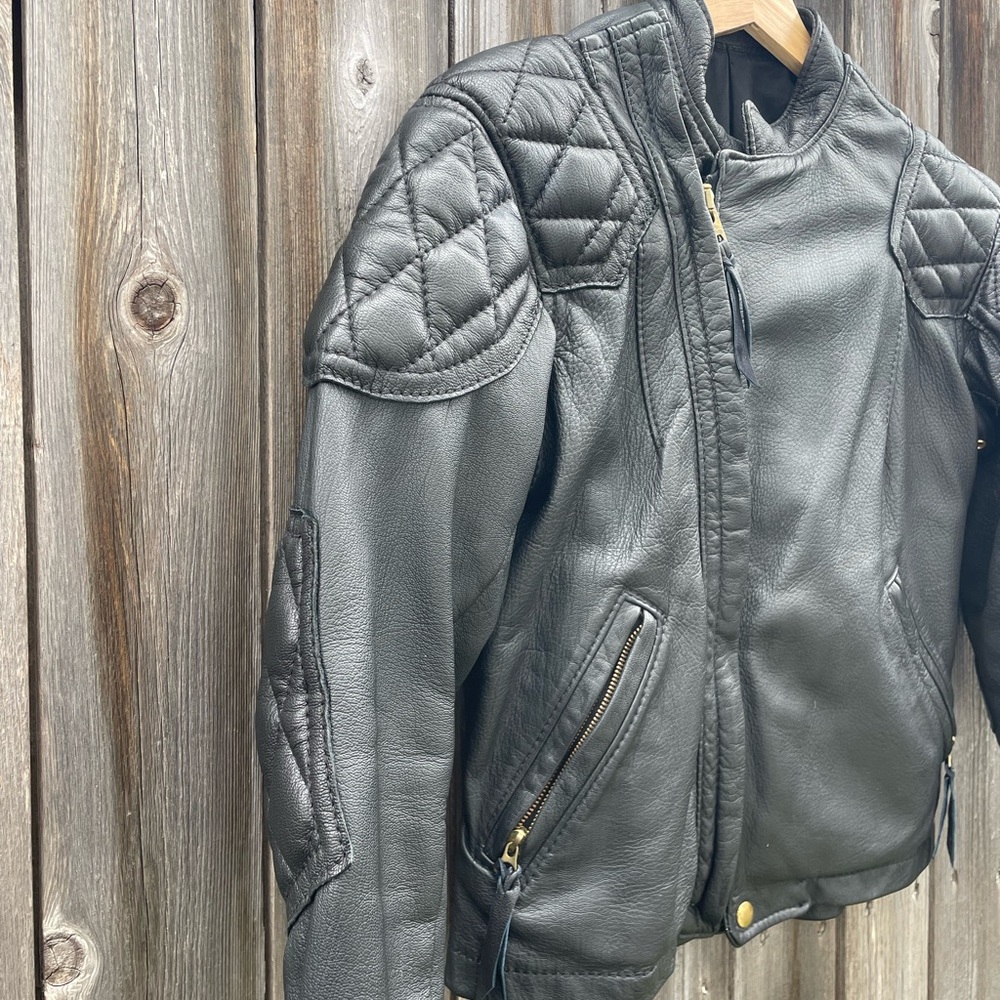 Langlitz motorcycle jacket, leather - image 3